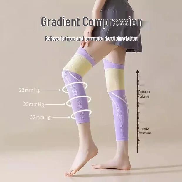New Style Women's Knee Pad Compression Sleeve - Slimming, Professional for Sports, Jump Rope, Running, Cycling, 2025 Model, 5 Yuan Newcomer Discount