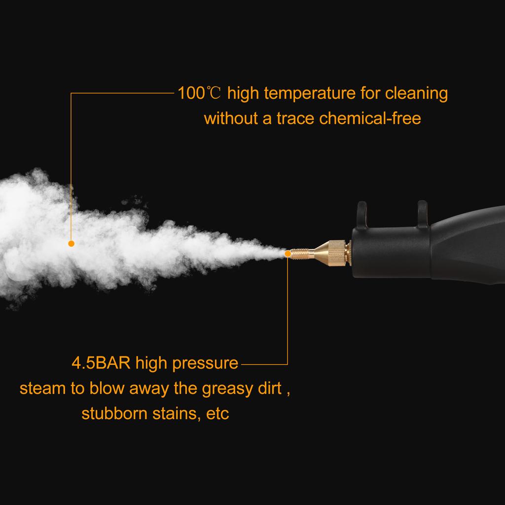 Multifunction Handheld Steam Cleaner, 2500W Electric High Pressure Steam Clean Mobile Cleaning