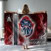 Washington Wizards Print Flannel Blanket High Quality Warm Comfortable Cover for All Seasons Perfect for Gifts Home Decor