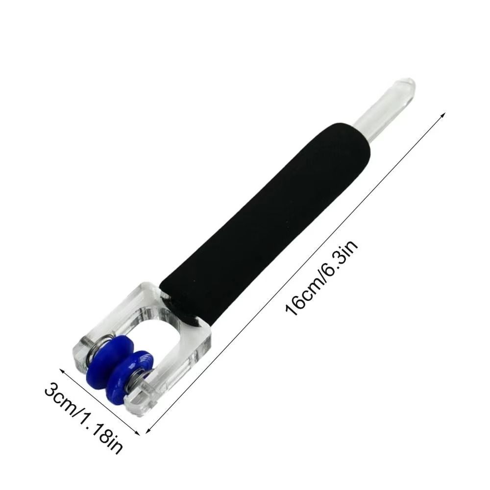 Time-Saving Glass Foil Crimper Wear-resistant Hand Foil Wrapper Foiling Tool Aluminum Foils