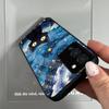 Чехол для infinix NOTE 12 G96 Аниме Черный Кот Звездное Облако Печать Чехол для Телефона Акриловая Жесткая Задняя Панель С Гибким TPU Краем