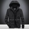 Весна и осень мужская новая куртка большого размера мужская молодежная свободная тонкая куртка с капюшоном модная