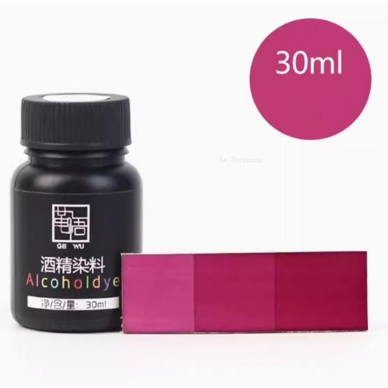 30 мл Кожаный спиртовой краситель, содержащий золотой пигмент сплошного цвета, ручной работы, DIY, растительного дубления, для сумок, одежды, тинта, пигмент для кожаного искусства