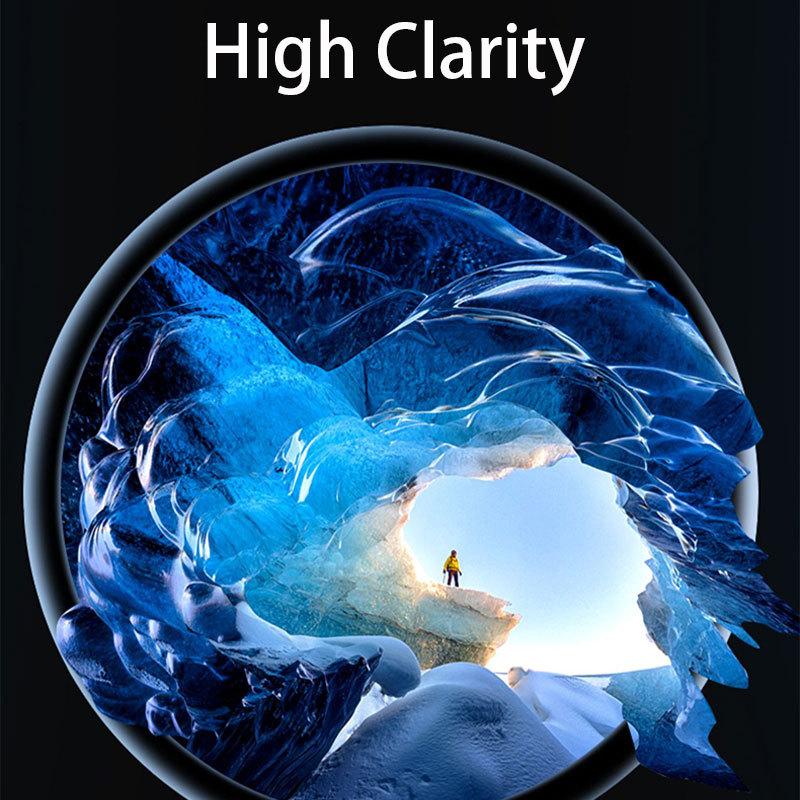 2 шт. Мягкая защитная пленка из стекловолокна для умных часов Xiaomi Amazfit GTR 2 2e 3 pro 4, полное покрытие экрана, защитное стекло GTR3 GTR2 GTR4