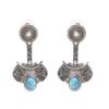 Luxury Oxidised Jhumka Earrings |