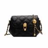 Mini Lock Chain Crossbody Bag For Women New Versatile Minimally Stylish One Shoulder Bag Girls' Mobile Phone Small Square Bag