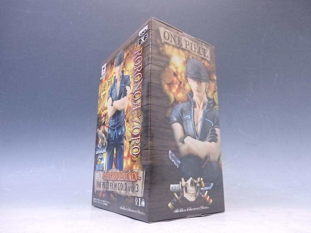 One Piece DXF THE GRANDLINE MEN ONE PIECE FILM GOLD Roronoa Zoro Anime Figure Goods Prize Banpresto Vol.3