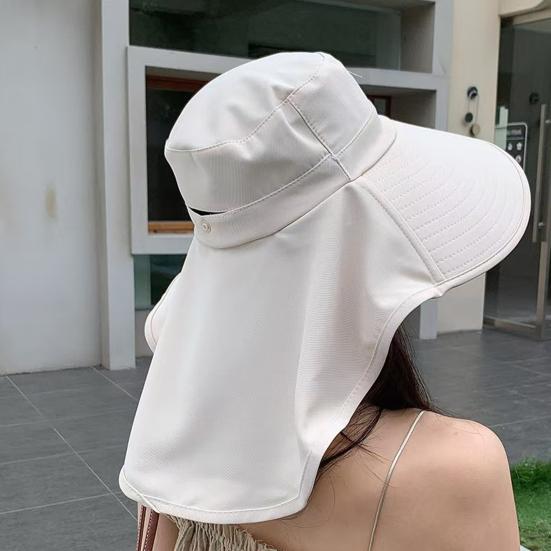 Солнцезащитная шляпа для мужчин и женщин с широкими полями, защитой от ультрафиолета, с шейным клапаном, летняя рыболовная шляпа для походов, путешествий и активного отдыха