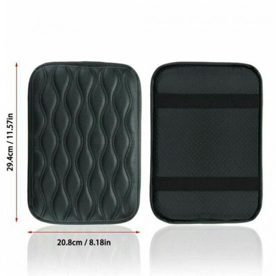 Auto Armrest Pad Cover Car Center Console Box PU-Leather Cushion Mat
