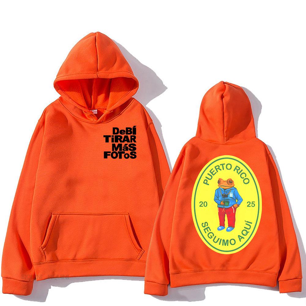 Debí Tirar Más Fotos Album 2025 Hoodies Bad Bunny DTMF Printing Sweatshirts for Men/Women Уличная одежда унисекс с длинным рукавом