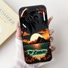 Красивый Цветочный Чехол Для Nothing Phone (2а) Плюс Черный Силиконовый Мягкий Чехол Для Nothing Phone 2 Phone2a Бамперы
