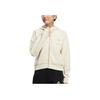 Logo Print Solid Color Zip-Up Hoodie Jacket Women Jackets Off-White HG1828