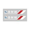 XLJBM1 For BMW Auto Decor Decals Car Window Wiper Stickers Laser Emblem For BMW M Power Performance F10 F31 E36 E39 E87 E90 X3 X5