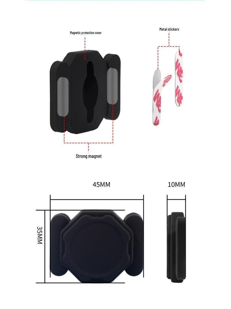 Magnetic GPS Tracker for Cars, Motorcycles, and Bicycles – Rechargeable Anti-theft Positioning Device