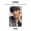ATEEZ МИР EP.FIN : Официальная фотокарточка WILL DMC MUSIC