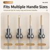 No-drill Suction Cup Wall Mount Mop Holder Broom Storage Clip