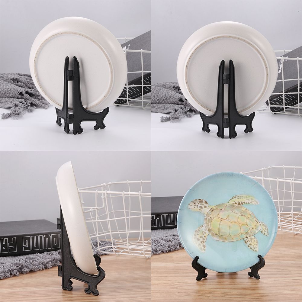 5PCS Fashion Picture Pedestal Easel Display Stand Stander Photo Frame Storage Holders Dish Rack