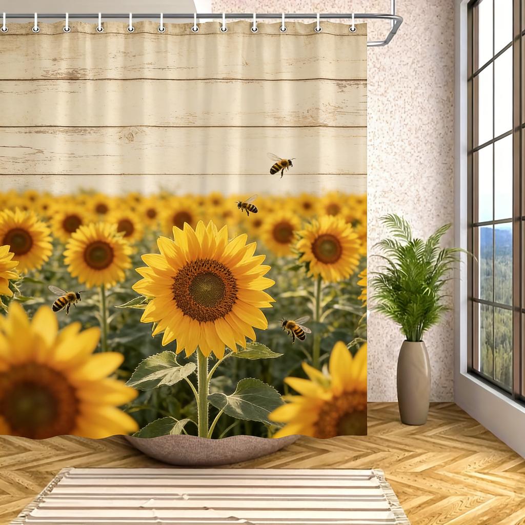 Spiral Galaxy in Deep Space with Asteroids Waterproof Shower Curtain for Cosmic Bathroom Decor