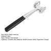 Meat Tenderizer Hammer with Anti-Slip Handle Dual-Sided Mirror Polished Comfortable Grip Pounder Heavy Duty Pounder Tool for Steak Fish