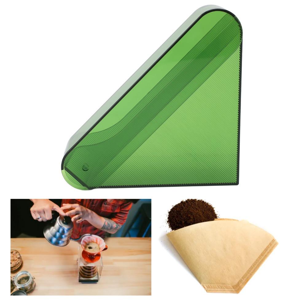 With Lid Coffee Filter Holder Dust Proof Cover Coffee Filter Container Countertop Organization