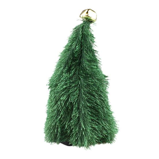 Электрическая Анимированная Шапка Санты Игрушка Рождественская Елка с Функциями Ходьбы и Тряски Праздничное Праздничное Настольное Украшение