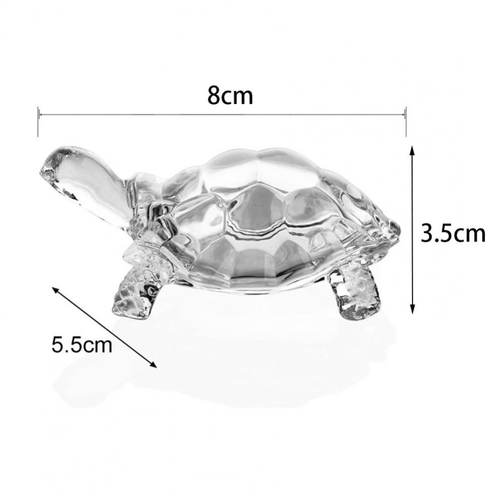 Китайский фэн-шуй украшение дома статуя черепахи ремесло подарок настольный орнамент хрустальная черепаха