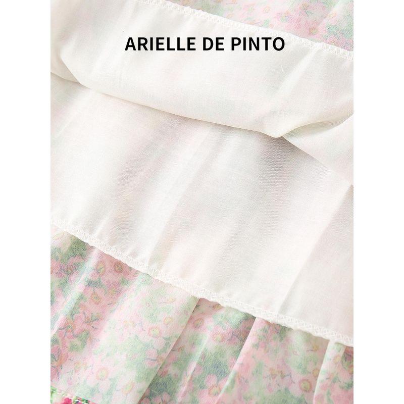Новое стильное детское платье от французского бренда Arielle De Pinto, модное цветочное платье для девочек