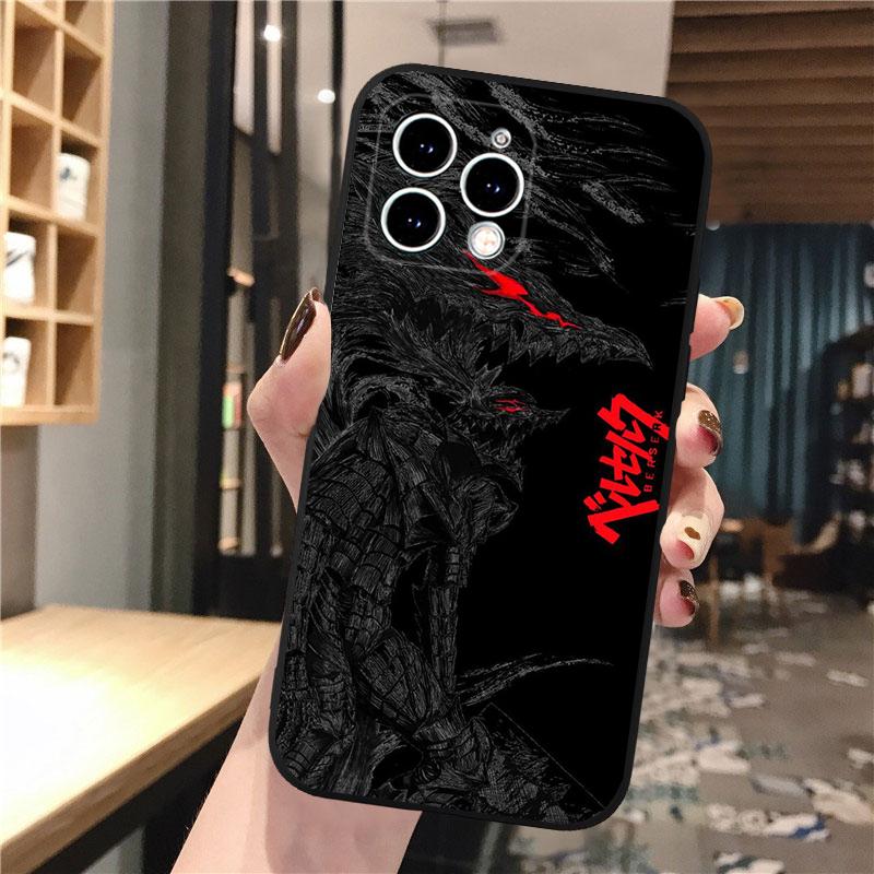 Чехол для телефона Berserk Guts Для iphone 17 Pro Max Air 16 15 14 13 Pro Max 15 16 Pro 15Plus