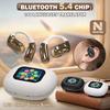 Bluetooth 5.4 Наушники с ИИ-переводом языка, OWS Real-Time Voice Translator, 144 языка и акцента, Сенсорный ЖК-экран, Двусторонний перевод