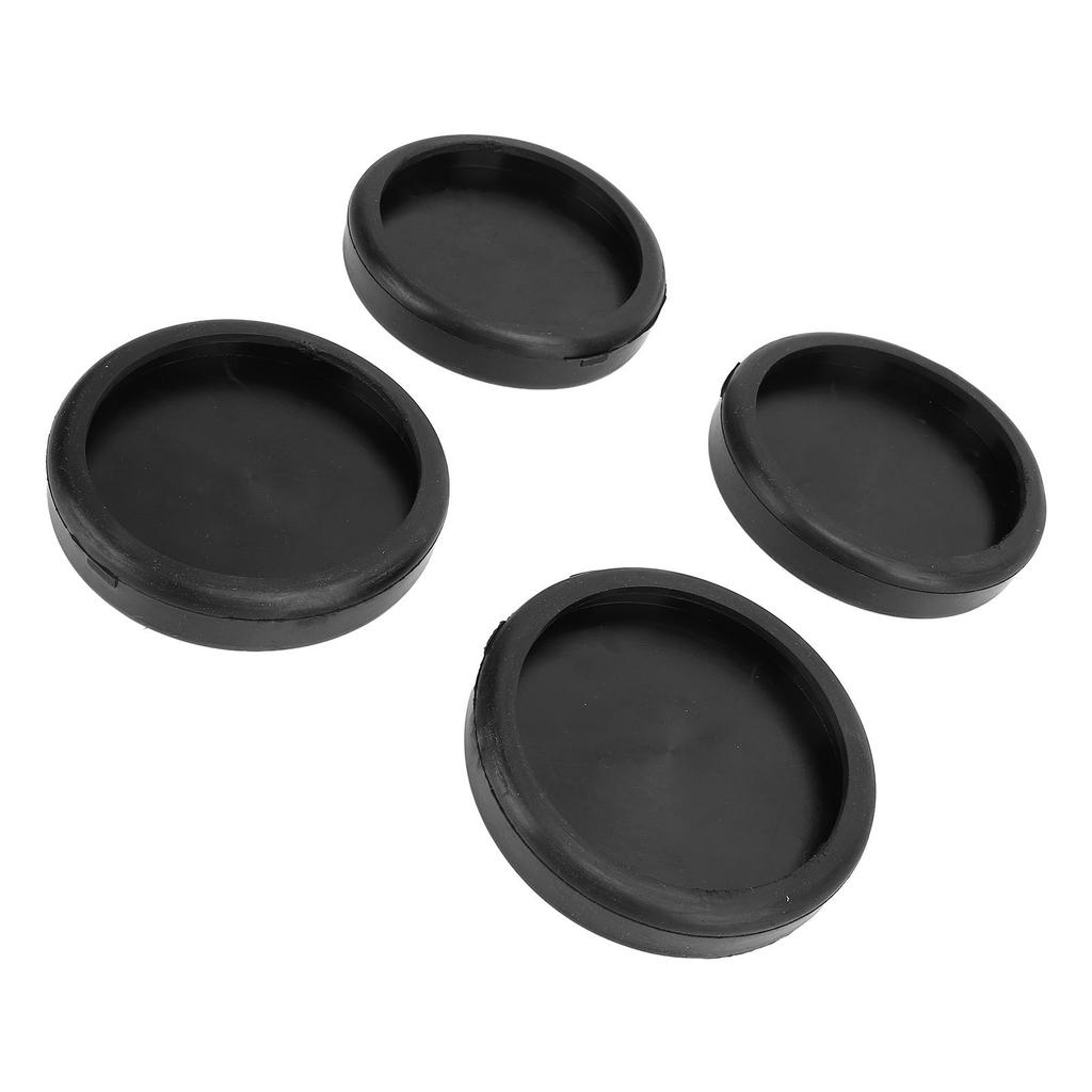 4 Pcs 5inch Round Rubber Arm Pads 5715017 Hoist Lift Arm Pads Rolling Bridge Jack Pads for DANNMAR Lift