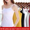 Women's Large Size Round Neck Knit Camisole – Solid Color, Summer Bottoming & Outerwear
