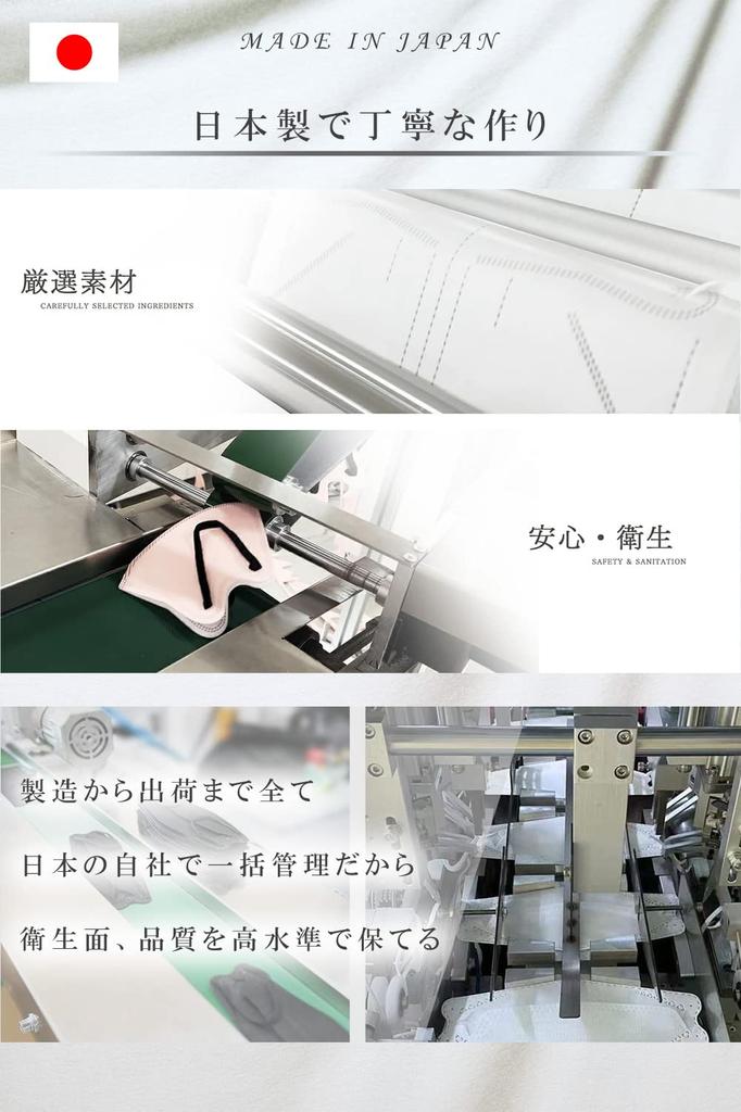 TJ TRAD JAPAN 3D Нетканые Маски Сделано в Кружеве x 30 Масок, Япония, Двухцветные (Старый Чёрный, Граф)