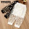 Children's Pants Summer Thin Anti Mosquito Pants Leggings Casual Pants Mesh Daisy Korean Loose Pants