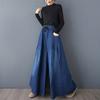 Loose High Waist Wide Leg Jeans Female Casual Blue Pocket Women Denim Trousers Women Summer 2025