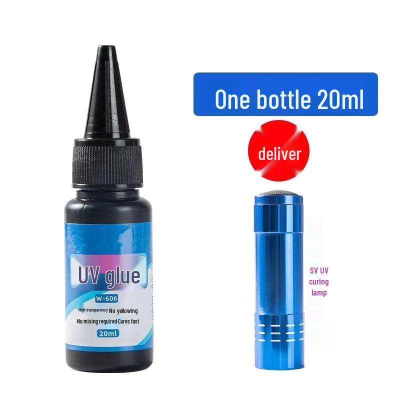 3018 Быстросохнущий прозрачный УФ-клей для металла и акрила - Водостойкий клей