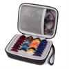 Large Capacity Guitar Pick Holder Organizer Pouch Pick Storage Box Pick Case Box  Acoustic Strings