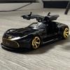 1:32 Металлическая литая модель спортивного автомобиля Benz AMG Vision GT Игрушечные машинки Модели на пружинном механизме Со звуком и светом Подарки на день рождения