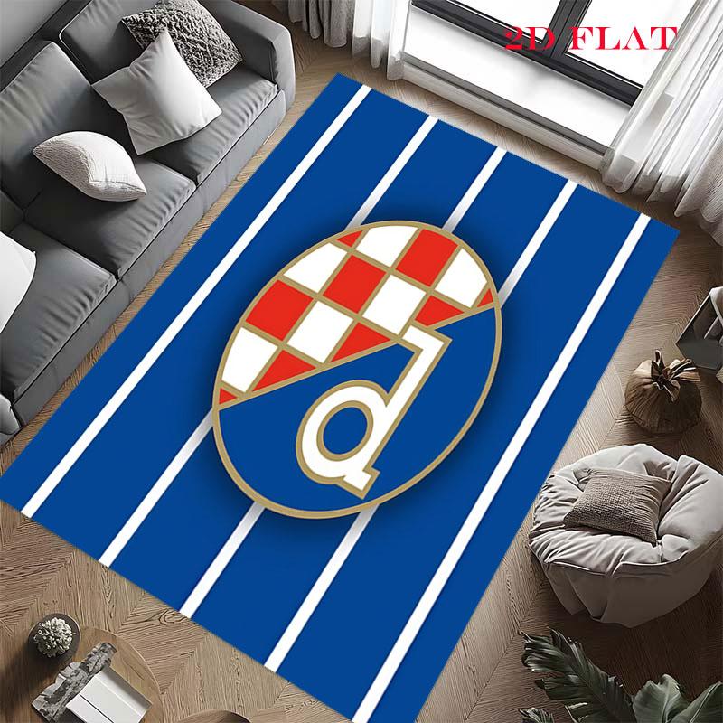 GNK Dinamo Zagreb Carpet Rug for Living Room Bedroom Home Sofa Decoration,Kids play Nonslip Floor Mat
