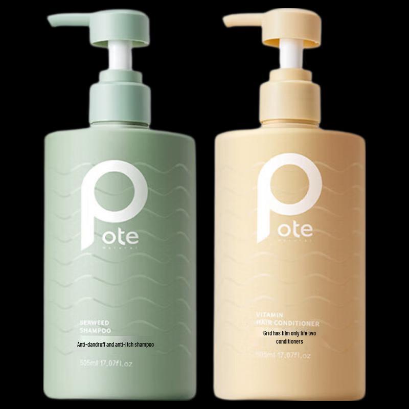Pote Hair Care Collection - Nourishing and Scalp Refreshing Shampoos
