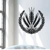 1 шт. Рустикальное Железное Колосья Пшеницы Настенное Искусство, Фермерская Металлическая Скульптура Стебля Пшеницы для Декора Урожая, Дня Благодарения, Рождества, Пасхи, Устойчивая к Погоде