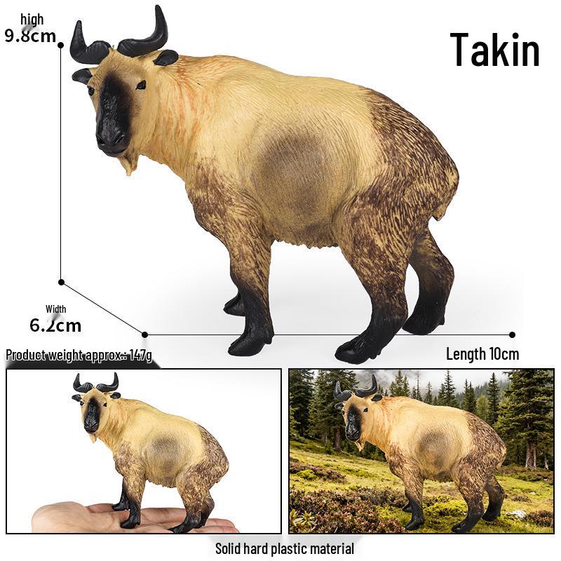 Набор фигурок диких животных: Ягуар, Гепард, Африканский Леопард для Детей