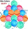 4-50 шт. Многоразовые водяные шары, самозапечатывающиеся быстро надувающиеся силиконовые водяные шары, летние игрушки для воды для бассейна, пляжа, активного отдыха на открытом воздухе