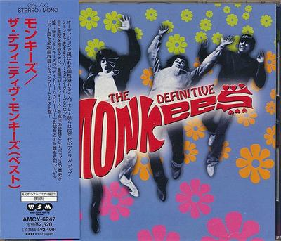CD MONKEES Definitive Monkees AMCY6247 Warner Strategi 2001 Япония Рок Б/у
