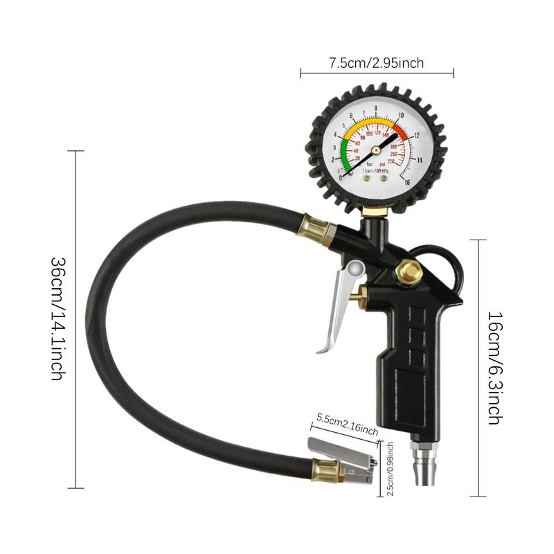 Манометр для автомобильных шин, указатель дефляции шин, манометр для измерения давления в шинах, высокоточный детектор