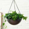 Подвесное кашпо Железное Современное подвесное кашпо для гостиной, кухни, ванной комнаты Золотое Большое