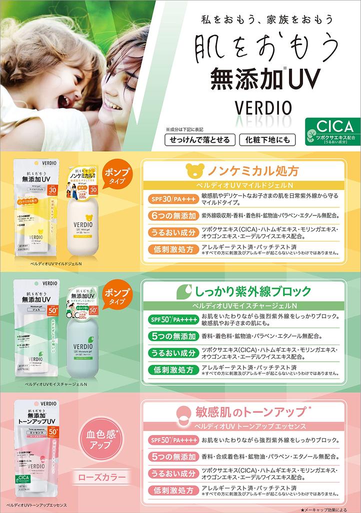 Mentholatum Защита от солнца Verdio UV Увлажняющий гель N 220 г 50+