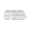 Korean Style 5-Compartment Disposable Food Containers