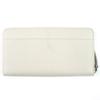 Excellent GLOBE TROTTER Purse Logo Zip Around Leather Long Wallet Light beige Used