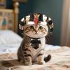 Праздничный наряд для питомца Костюм питомца на Хэллоуин Костюм для косплея египетского фараона для маленьких и средних кошек и собак для наряжания