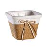Easy To Use Plant Pot Paper Rope Braided Woven Basket Braided Flower Pot  for Indoor Outdoor Plants